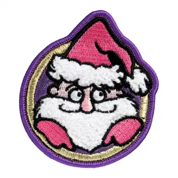 Rinnamärk LAUT MAGMOJI BADGE – Jõuluvana väljalase, PVC ja silikoon, mitmevärviline, 1 tk