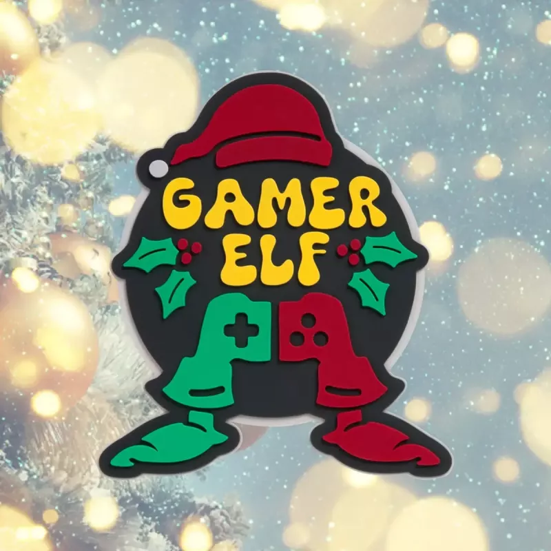 LAUT MAGMOJI SILLY – Gamer Elf Christmas Edition märk, PVC ja silikoon, mitmevärviline, 1 tk
