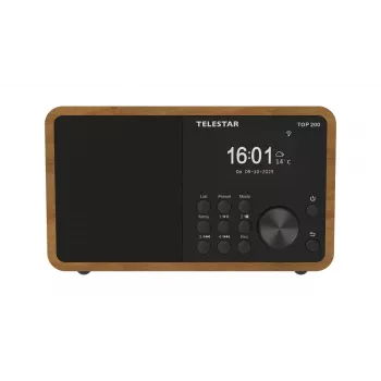 Internetiraadio Imperial Telestar 5701200 — Digitaalne tuuner, DAB+ FM, 10 W, 2,4-tolline TFT, puiduvärvi
