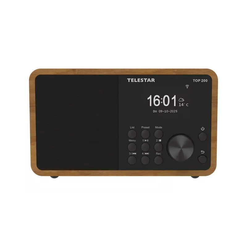 Internetiraadio Imperial Telestar 5701200 — Digitaalne tuuner, DAB+ FM, 10 W, 2,4-tolline TFT, puiduvärvi