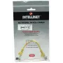 Intellinet võrguparanduskaabel, Cat5e, 0,5 m, kollane, CCA, U/UTP, PVC, RJ45, kullatud kontaktid, haagivaba, kaablikaitsega, eluaegne garantii