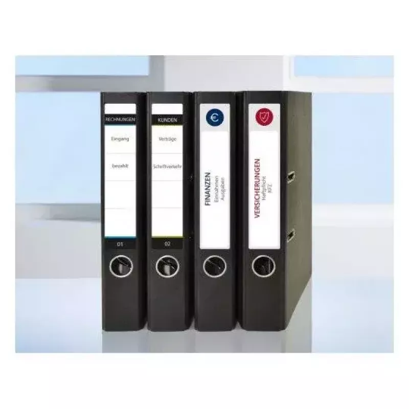 Isekleepuv silt Avery L4760-10 ümardatud ristkülik