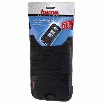 Hama autopäikesevarju ümbris, 12 CD-d 12 plaati Must