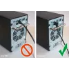 Võrguparanduskaabel Goobay CAT5e, 2x 90° nurga all RJ-45, U/UTP, 5 m, must