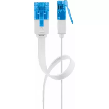Goobay CAT 6A lame patchkaabel U/UTP valge 20 m