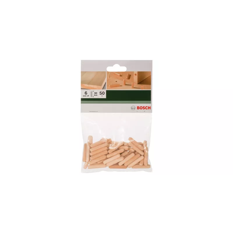 Bosch 2 609 255 309 tüüblid 50 tk Puit Ümar