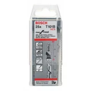 Bosch 2 608 633 622 tikksae/graveersae/edasi-tagasi liikuva sae saeleht Tikksae saeleht Kõrge süsinikusisaldusega teras (HCS) 25 tk