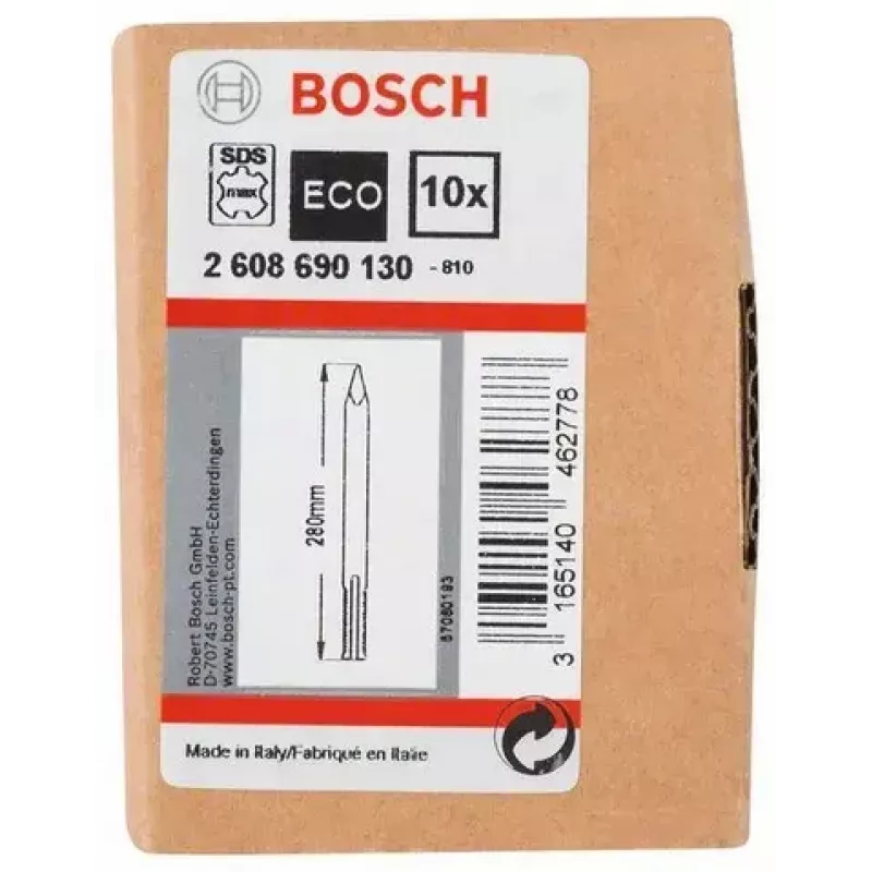 Pöördvasara peitlikinnitus Bosch 2 608 690 130 roostevaba teras 280 mm