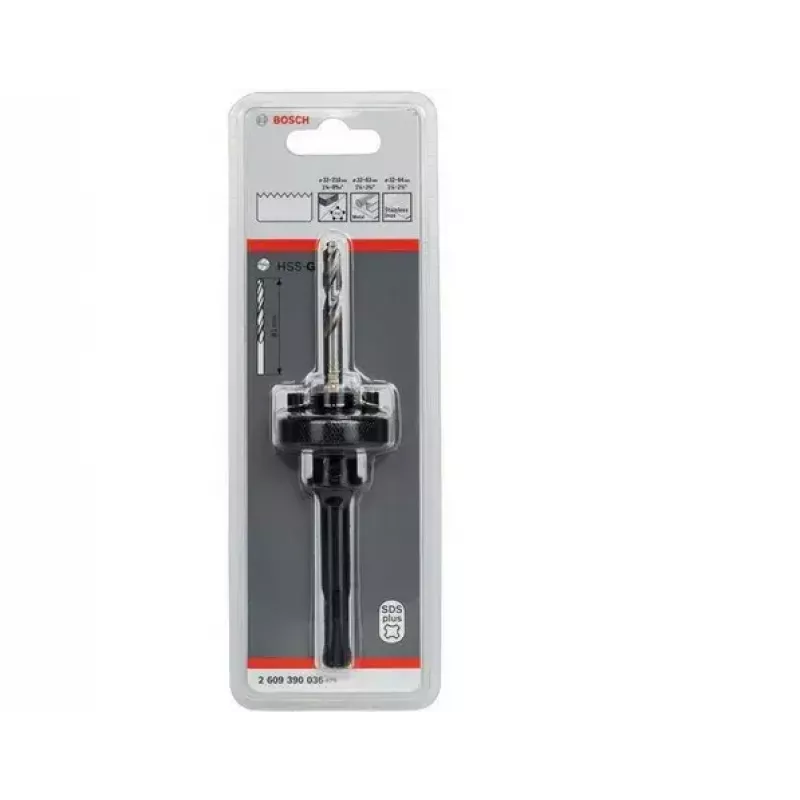 Aukruvi adapter Bosch 2609390036 SDS-plus vars Must HSS-G