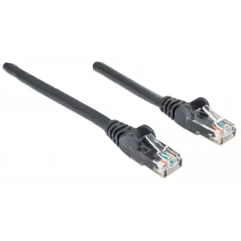 Intellinet võrgukaabel, Cat6, 20 m, must, CCA, U/UTP, PVC, RJ45, kullatud kontaktidega, takerdumisvastane, kaablikaitse, eluaegne garantii