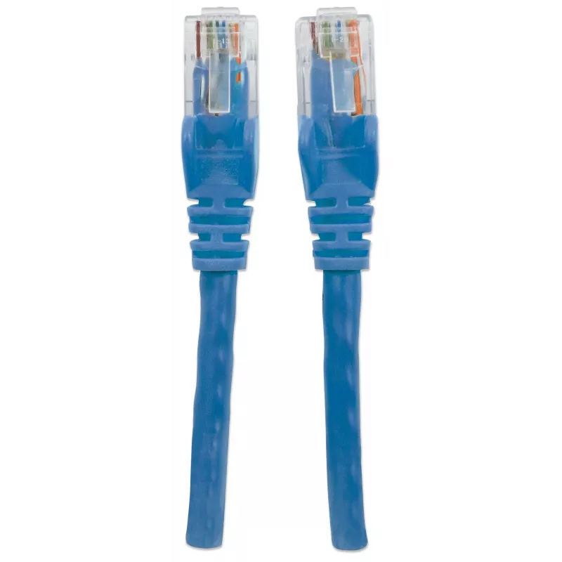 Intellinet võrgujuhtme, Cat6, 20m, sinine, CCA, U/UTP, PVC, RJ45, kullatud kontaktid, tõmbevaba, saapaga, eluaegne garantii