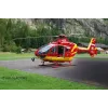 REVELL EC135 Air-Glaciers rootorlennuki mudel, montaažikomplekt, mõõtkavas 1:72, pikkus 143 mm, rootori läbimõõt 140 mm