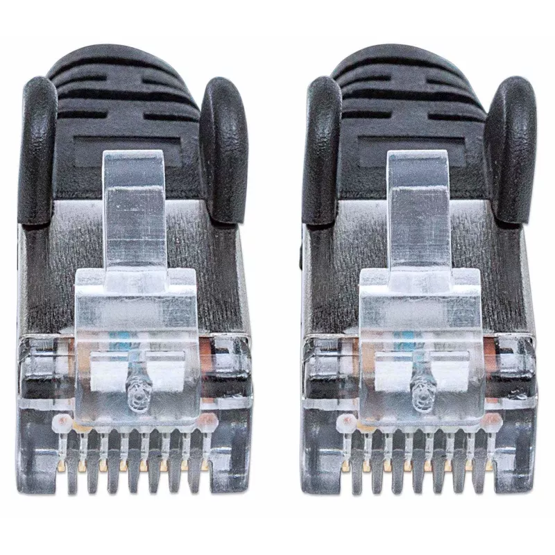 Intellinet võrk patch-kaabel, Cat7 kaabel/Cat6A pistikud, 15m, must, vask, S/FTP, LSOH / LSZH, PVC, RJ45, kullatud kontaktid, tõmbekaitsega, kaitsemuhviga, eluaegne garantii