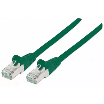 Intellinet võrguparanduskaabel, Cat7 kaabel/Cat6A pistikud, 20 m, roheline, vask, S/FTP, LSOH/LSZH, PVC, RJ45, kullatud kontaktidega, takerdumisvastane, kaitsemuhviga, eluaegne garantii
