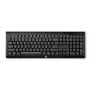 HP K2500 juhtmevaba klaviatuur, täissuuruses (100%), juhtmevaba, RF-juhtmevaba, must