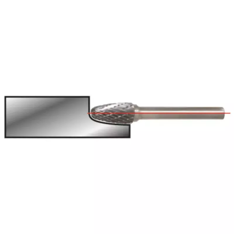 Pöörlev viil KS Tools 515.3261 Metall Ovaalne 3mm Malmile Plastile
