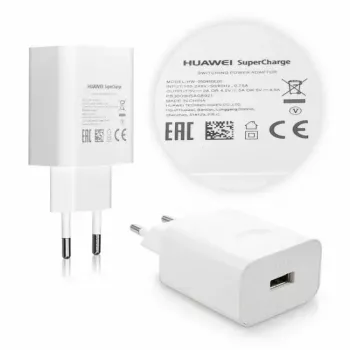 USB-C laadija HUAWEI HW-050450E00 QuickCharge 5A valge — USB-C toiteadapter