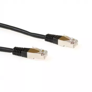 ACT must 3-meetrine F/UTP CAT5E plaasterkaabel RJ45-pistikutega