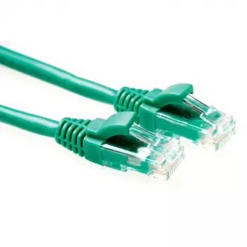 ACT roheline 7 meetri U/UTP CAT5E komponenttasemel paigalduskaabel RJ45 pistikutega