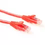 ACT punane 1-meetrine U/UTP CAT6 komponenditaseme patch-kaabel RJ45-pistikutega