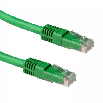 ACT roheline 0,5 meetri pikkune LSZH U/UTP CAT6A patch-kaabel RJ45-pistikutega