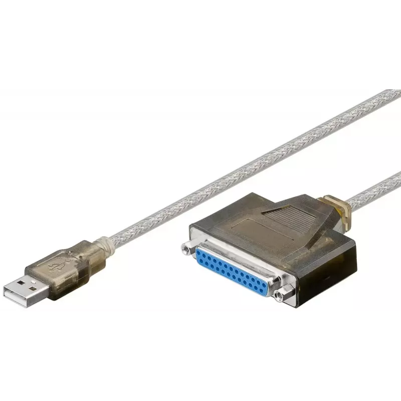 USB-printerikaabel Goobay 95433 läbipaistev 1,5 m