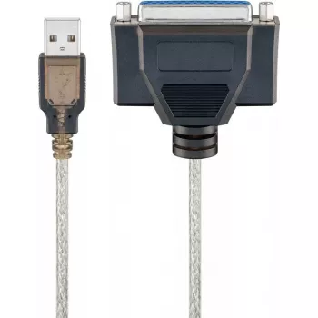 USB-printerikaabel Goobay 95433 läbipaistev 1,5 m
