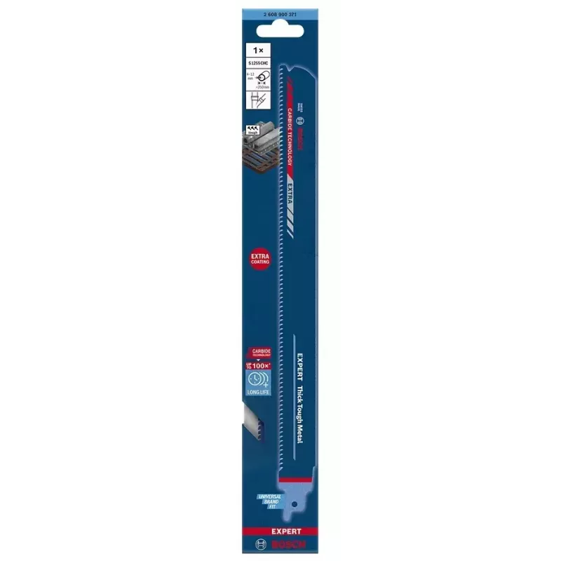 Bosch Expert 2 608 900 371 tikksae/tikksae/tikksaeleht Saabli saeleht Kõrge süsinikusisaldusega teras (HCS) 1 tk
