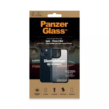 Cover PanzerGlass SilverBullet ClearCase iPhone 13 Mini Must