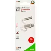 Audio kaabel 2GO 797294 3.5mm Female to Lightning Male 0.1m Valge
