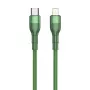 Lightning-kaabel 2GO 797312 1m Roheline USB-C-pistikuga