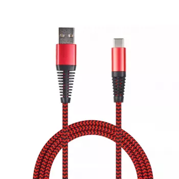 USB-kaabel 2GO 795947 USB 3.2 Gen 1 1m USB B USB C punane