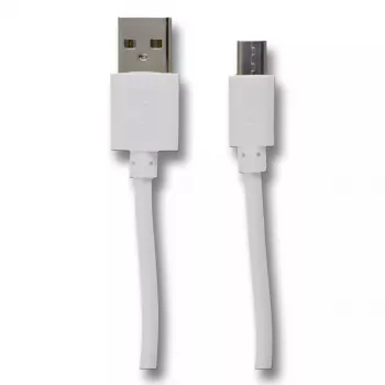USB-kaabel 2GO 795202 1m USB B Micro-USB B Valge