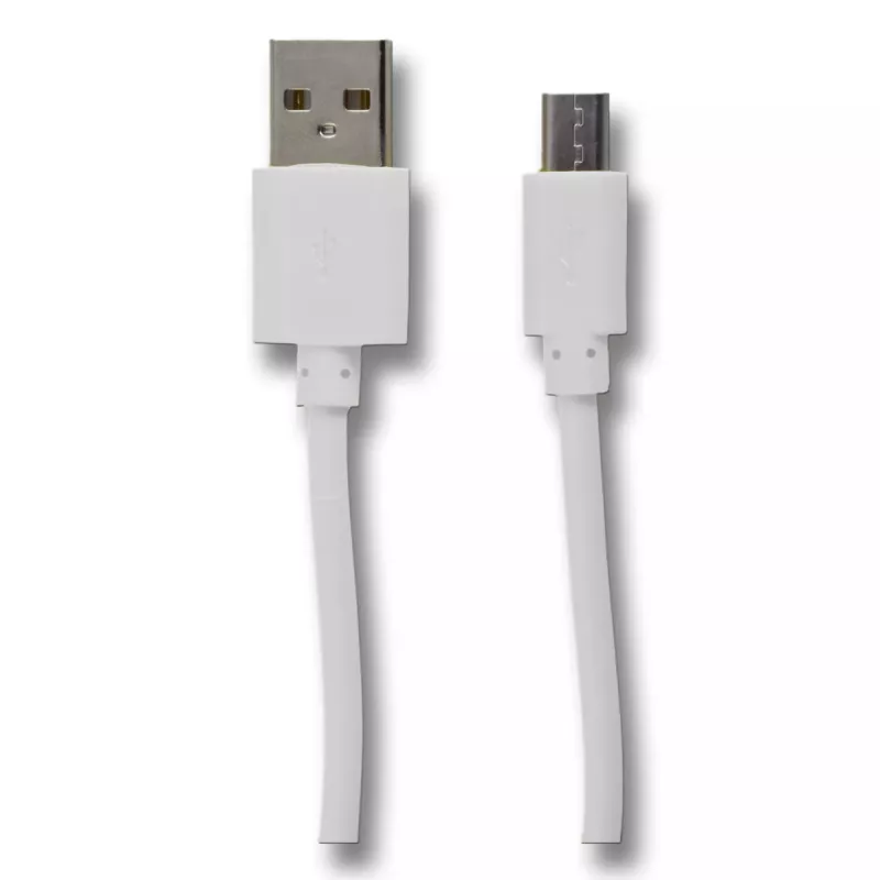 USB-kaabel 2GO 795202 1m USB B Micro-USB B Valge