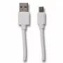 USB-kaabel 2GO 795202 1m USB B Micro-USB B Valge