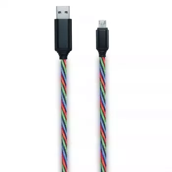 USB-kaabel 2GO 797145 1m USB B Micro-USB B Mitmevärviline