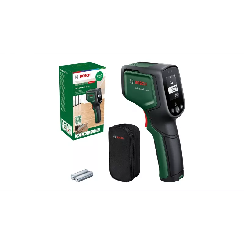 Bosch AdvancedTemp Must, Roheline °C -30 - 500 °C Sisseehitatud ekraan