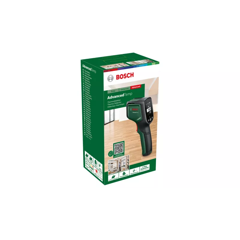 Bosch AdvancedTemp Must, Roheline °C -30 - 500 °C Sisseehitatud ekraan