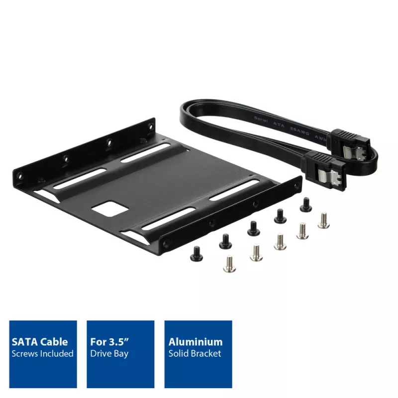 HDD paigaldusklamber ACT AC1540 Universaalne metallist 0,5 m kaabel