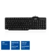 ACT juhtmega klaviatuur kiipkaardilugejaga (Azerty/BE paigutus)