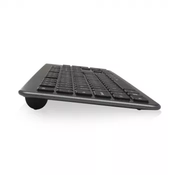 ACT juhtmevaba klaviatuuri ja hiire komplekt, USB-C/USB-A kombivastuvõtja (Qwerty/US paigutus)