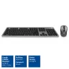 ACT juhtmevaba klaviatuuri ja hiire komplekt, USB-C/USB-A kombivastuvõtja (Qwerty/US paigutus)