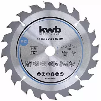 Ketassaeketas KWB 584357 Volframkarbiidotsakuga 1 tk
