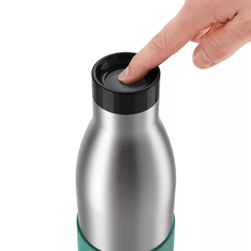 EMSA Bludrop Sleeve N31112 igapäevane kasutus 700 ml roostevaba teras roheline, roostevaba teras
