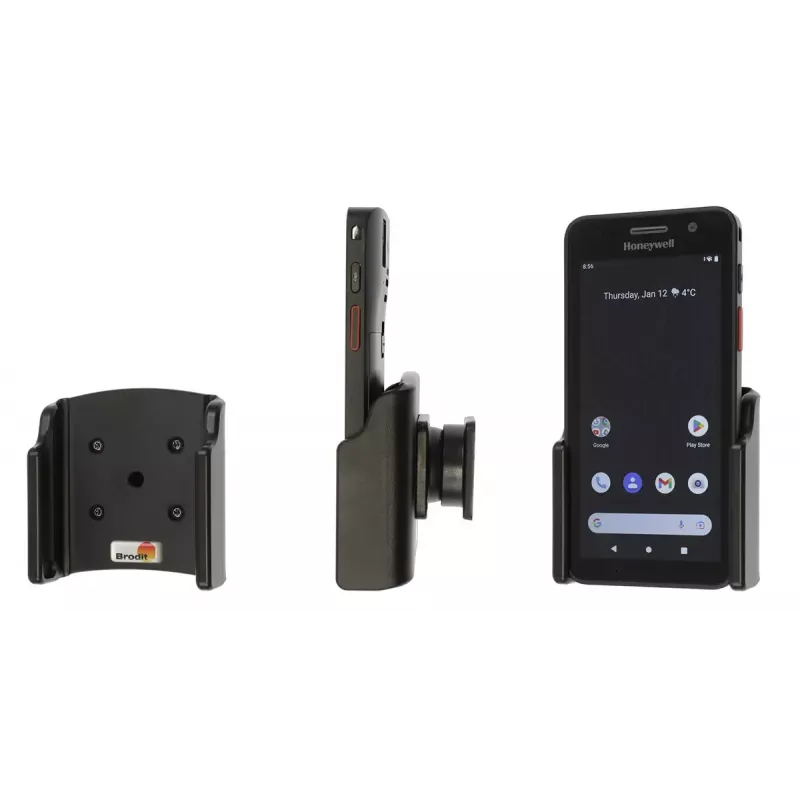Passiivne hoidik Brodit 711334 Mobiiltelefon Nutitelefon Must