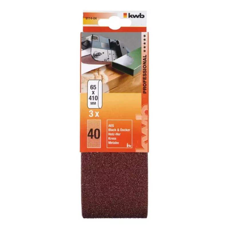 Lihvlint KWB 911404 3 tk