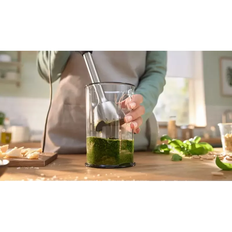 Bosch Serie 4 MSM4W421 blender Saumikser 800 W Must, Valge