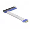 DeLOCK Riser Card PCI Express x1 isane kuni x16 pesa kaabliga 20 cm