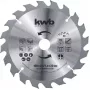 KWB 584359 ketassaag ketas 16 cm laminaadile, MDF-ile, plastikule