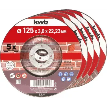 Lõikeketas KWB 792295 kivile Sobib igale margile 5 tk
